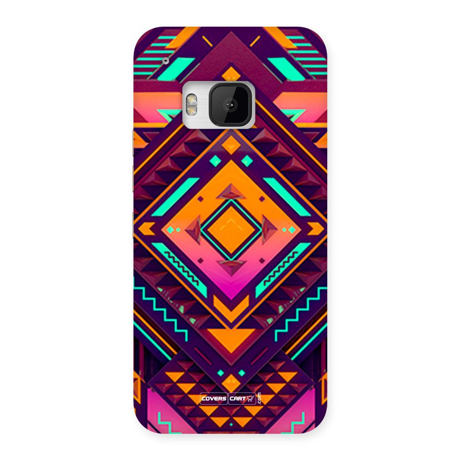 Creative Rhombus Back Case for HTC One M9