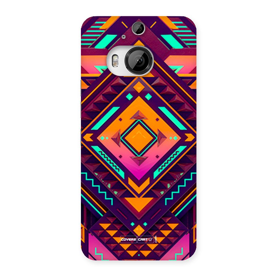 Creative Rhombus Back Case for HTC One M9 Plus
