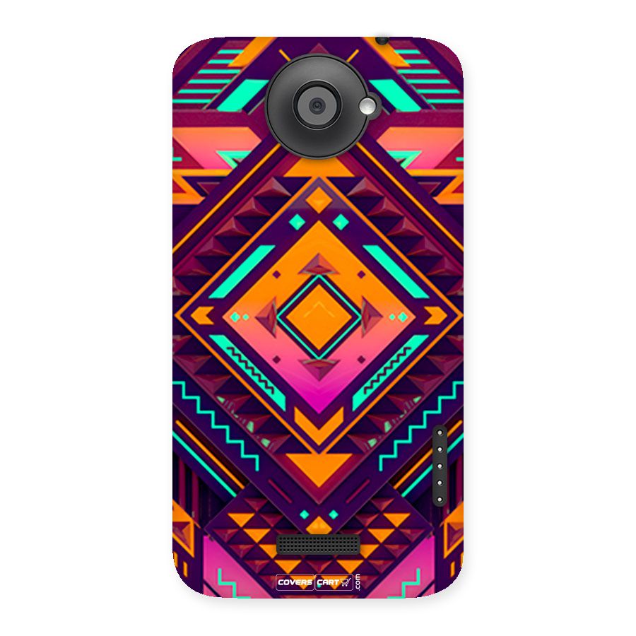 Creative Rhombus Back Case for HTC One X