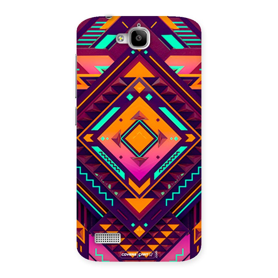 Creative Rhombus Back Case for Honor Holly