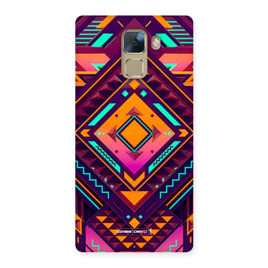 Creative Rhombus Back Case for Huawei Honor 7