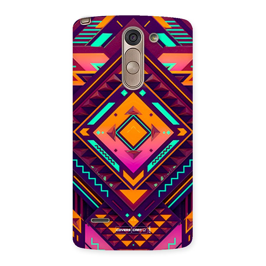 Creative Rhombus Back Case for LG G3 Stylus