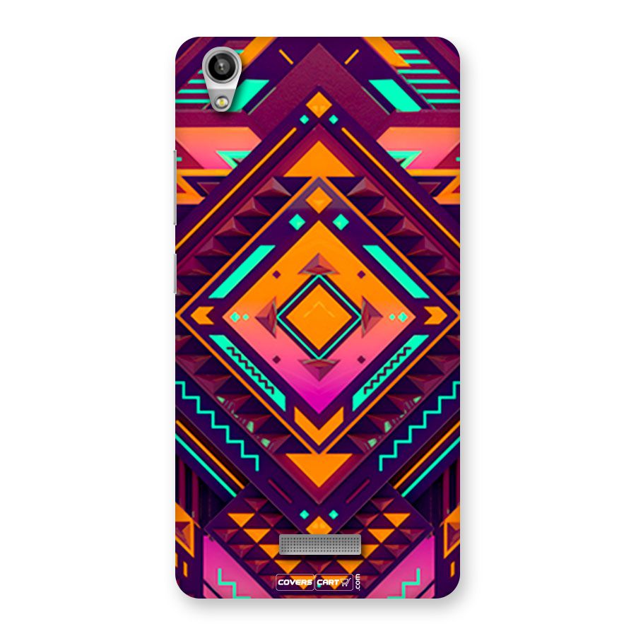 Creative Rhombus Back Case for Lava-Pixel-V1