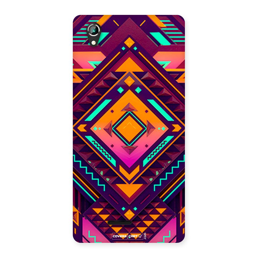 Creative Rhombus Back Case for Lava Iris 800