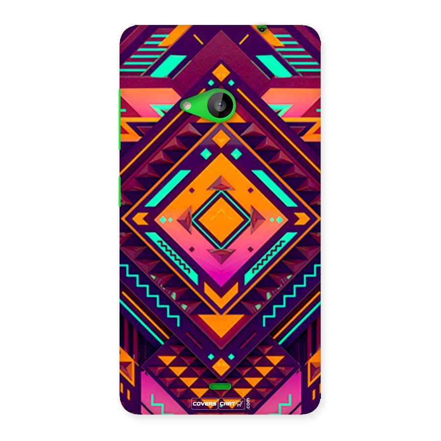Creative Rhombus Back Case for Lumia 535