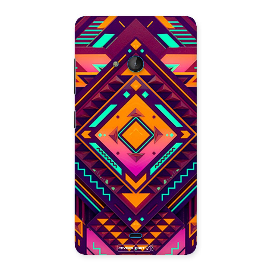 Creative Rhombus Back Case for Lumia 540