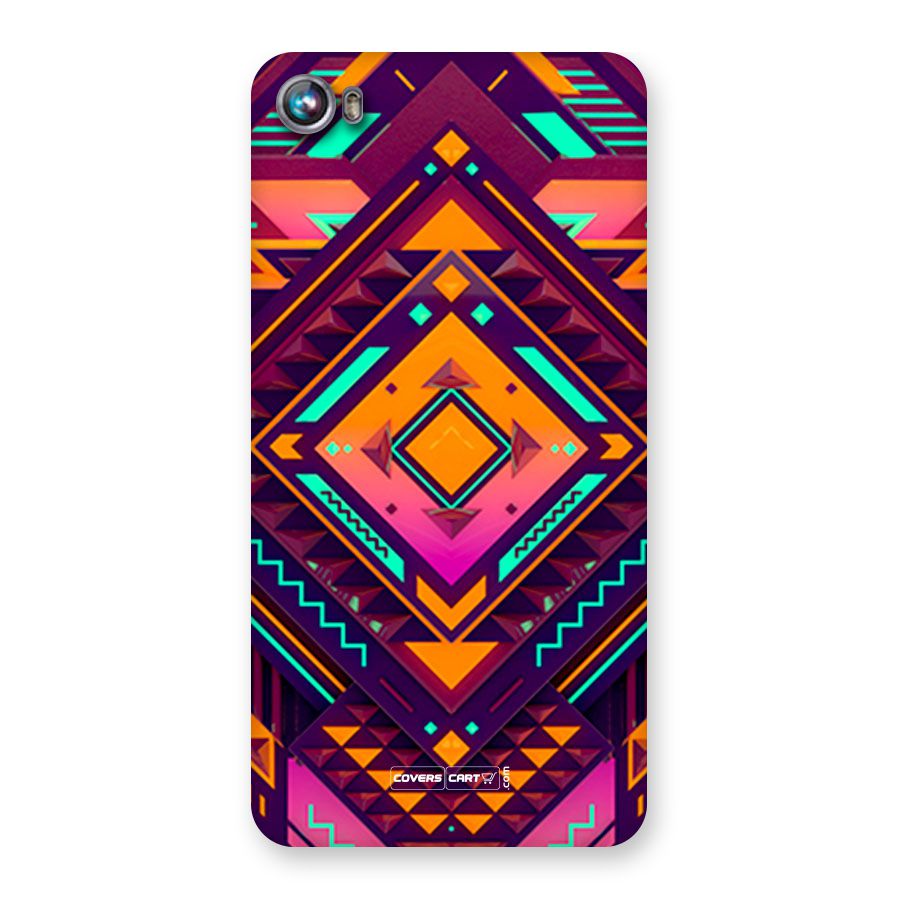 Creative Rhombus Back Case for Micromax Canvas Fire 4 A107