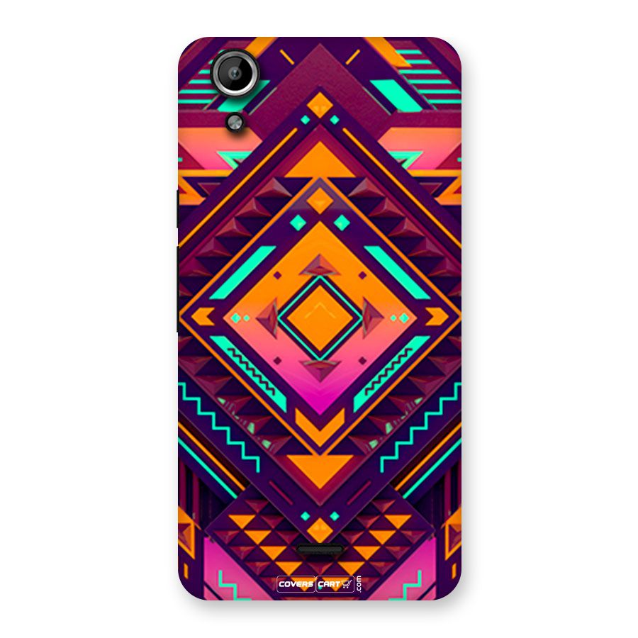 Creative Rhombus Back Case for Micromax Canvas Selfie Lens Q345