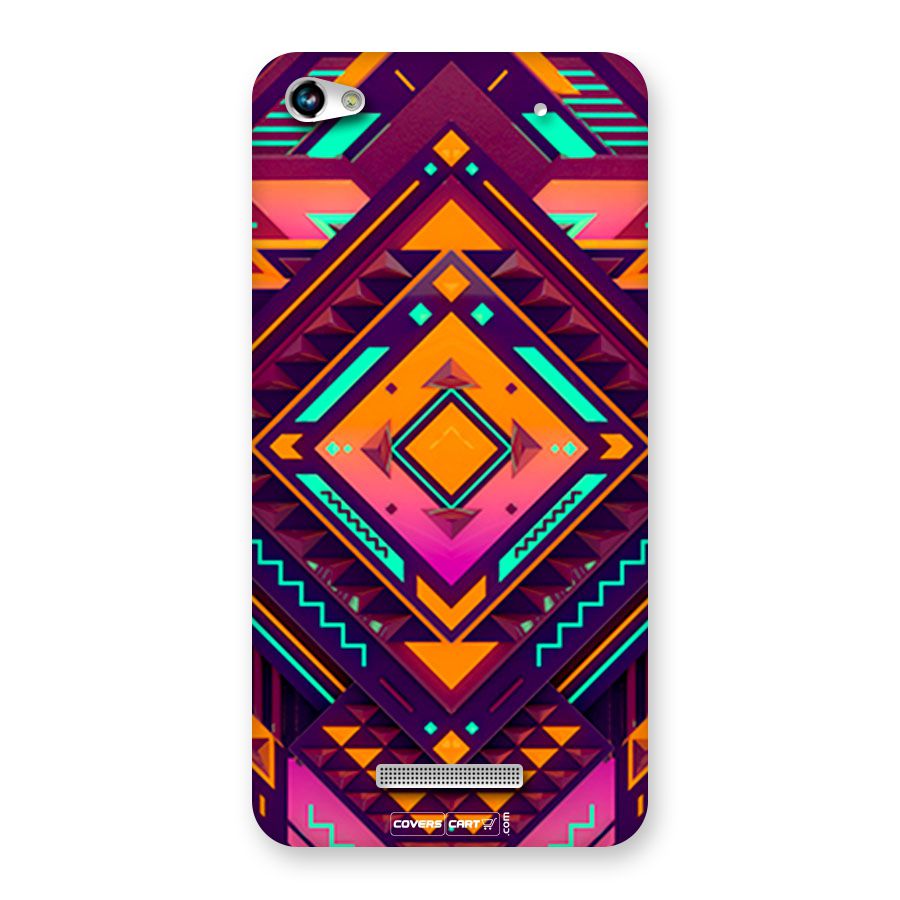 Creative Rhombus Back Case for Micromax Hue 2