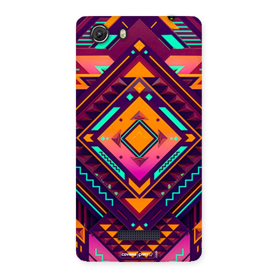 Creative Rhombus Back Case for Micromax Unite 3