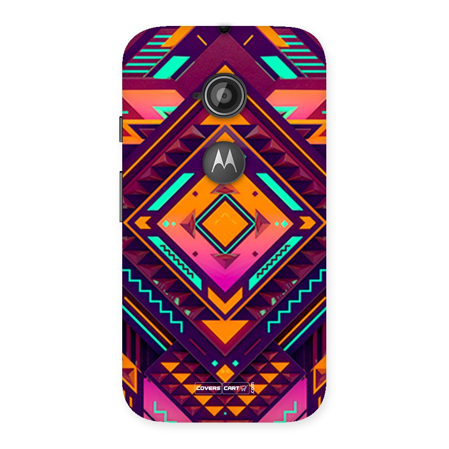 Creative Rhombus Back Case for Moto E 2nd Gen
