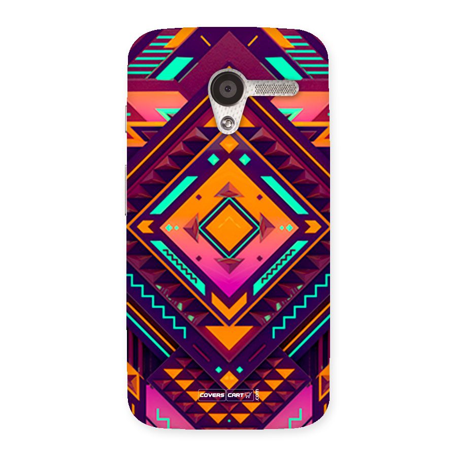 Creative Rhombus Back Case for Moto X