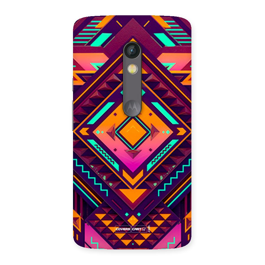 Creative Rhombus Back Case for Moto X Play