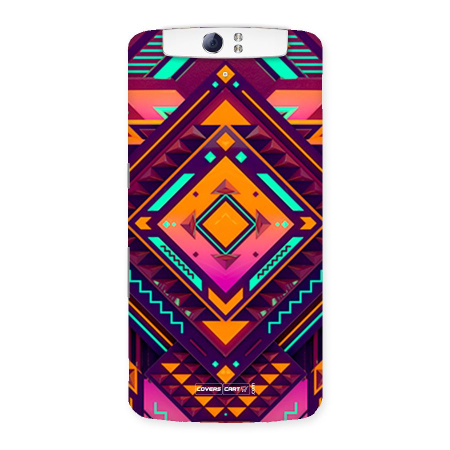 Creative Rhombus Back Case for Oppo N1