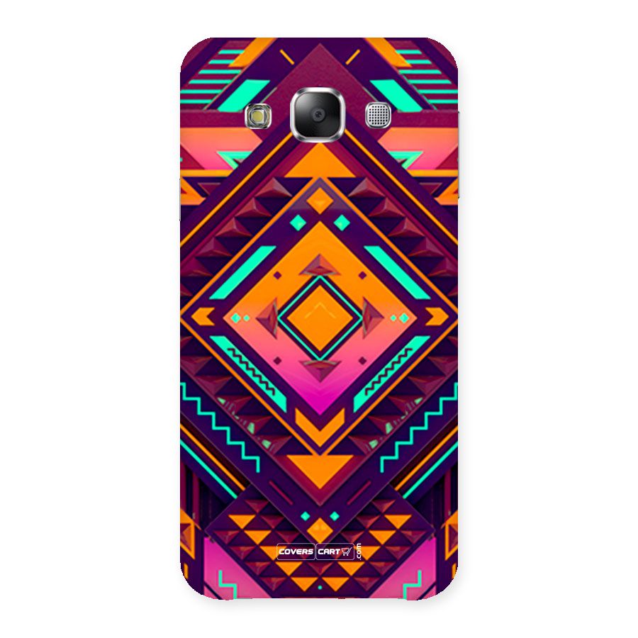 Creative Rhombus Back Case for Samsung Galaxy E5