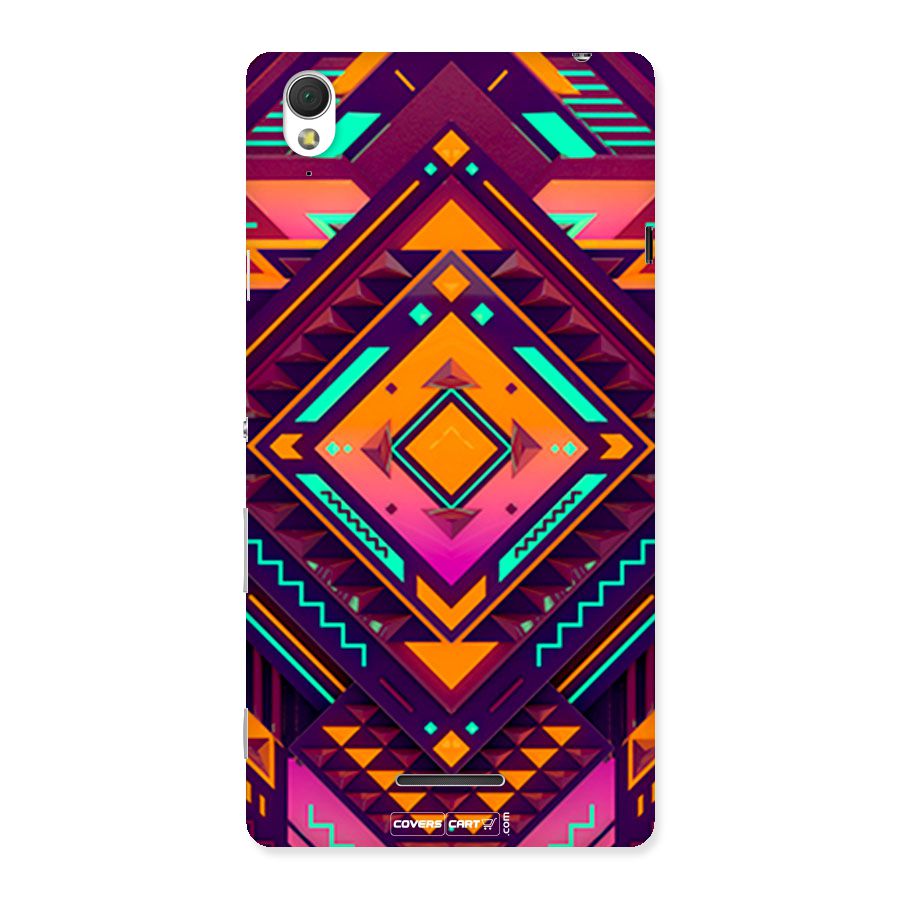 Creative Rhombus Back Case for Sony Xperia T3