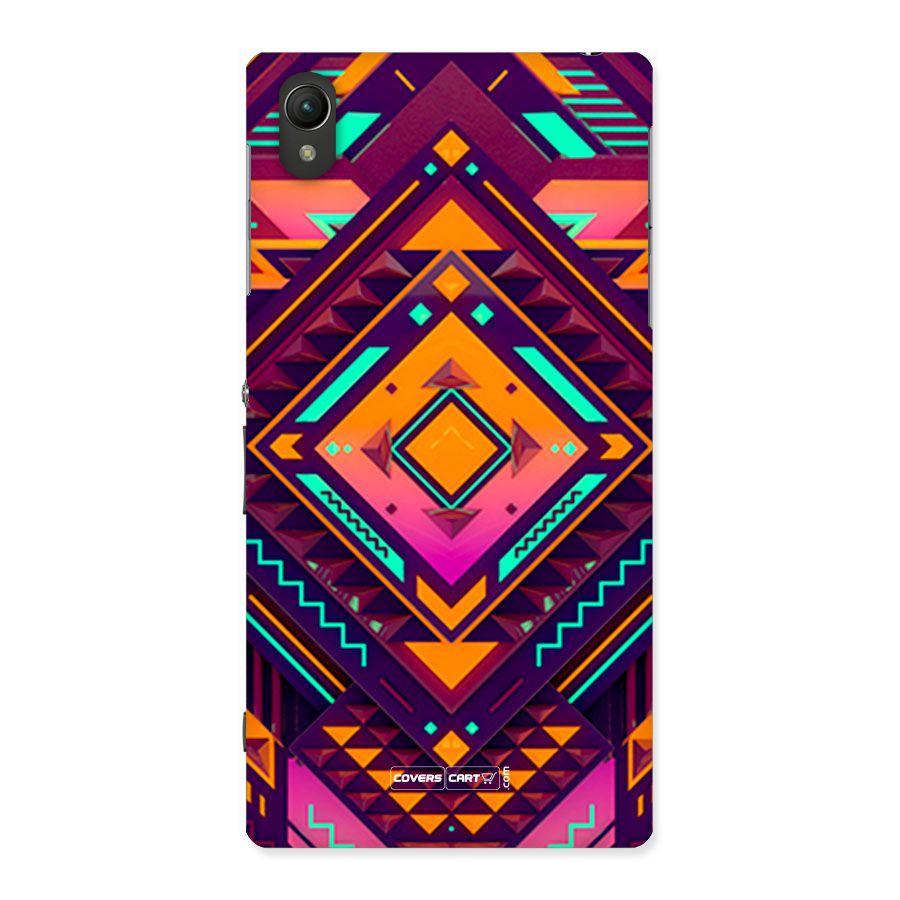 Creative Rhombus Back Case for Sony Xperia Z1
