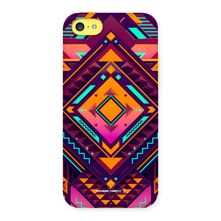 Creative Rhombus Back Case for iPhone 5C