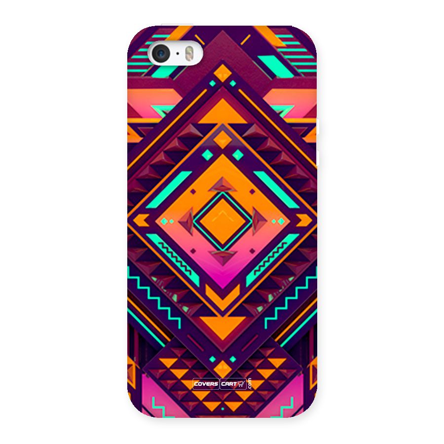 Creative Rhombus Back Case for iPhone SE