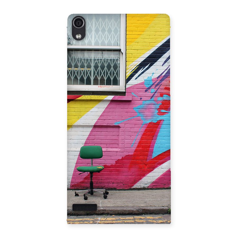 Creative Wall Art Back Case for Ascend P6