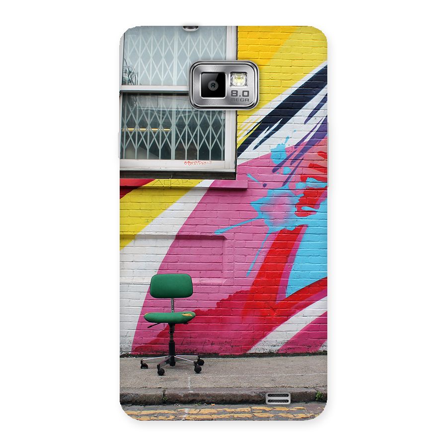 Creative Wall Art Back Case for Galaxy S2