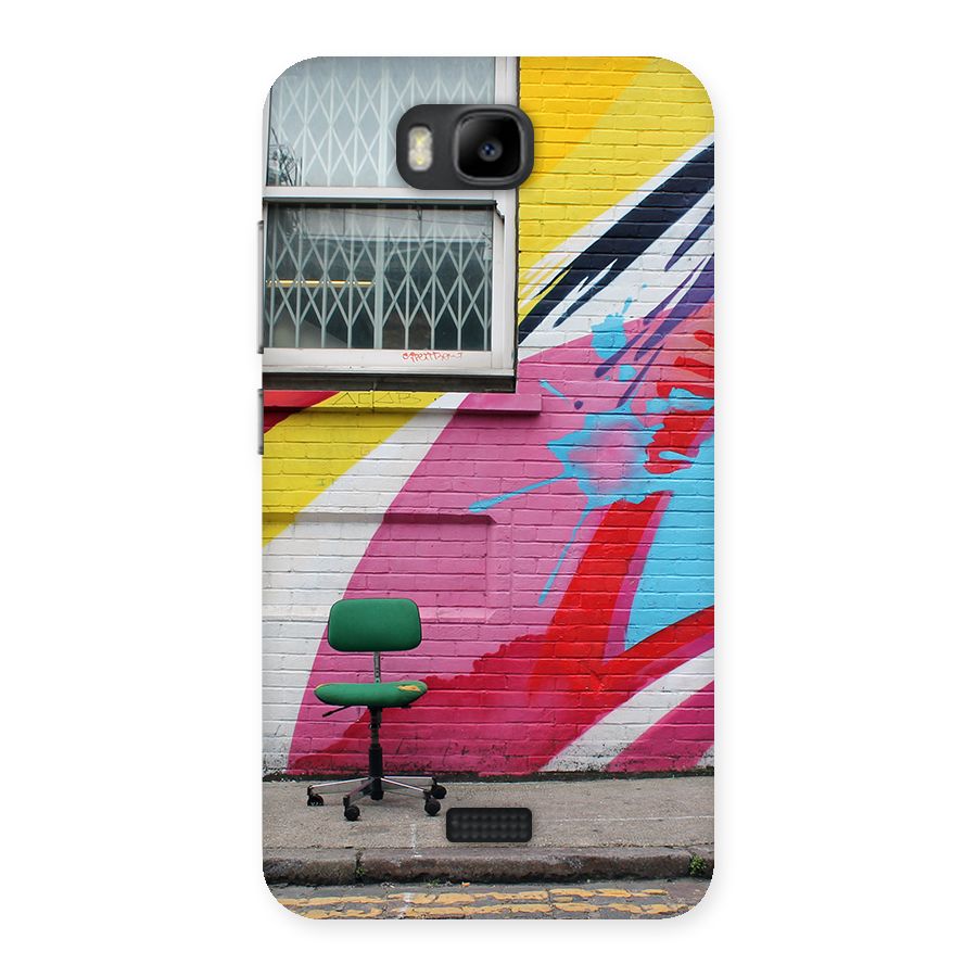 Creative Wall Art Back Case for Honor Bee