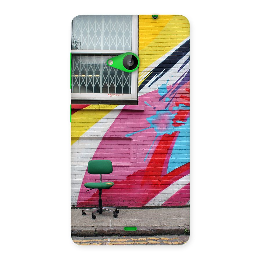 Creative Wall Art Back Case for Lumia 535