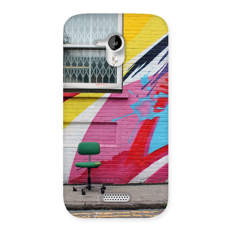 Creative Wall Art Back Case for Micromax Canvas HD A116