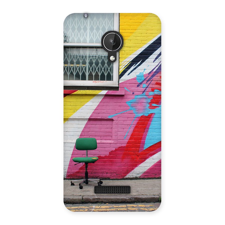 Creative Wall Art Back Case for Micromax Canvas Spark Q380