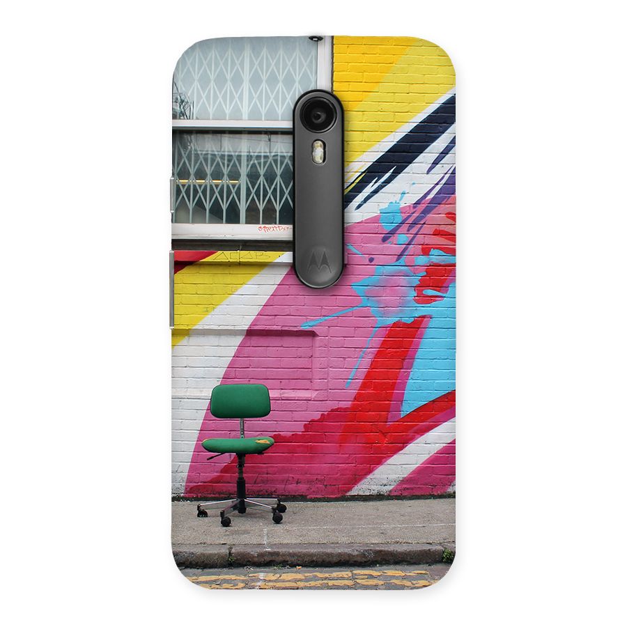 Creative Wall Art Back Case for Moto G Turbo