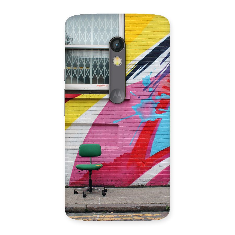 Creative Wall Art Back Case for Moto X Play