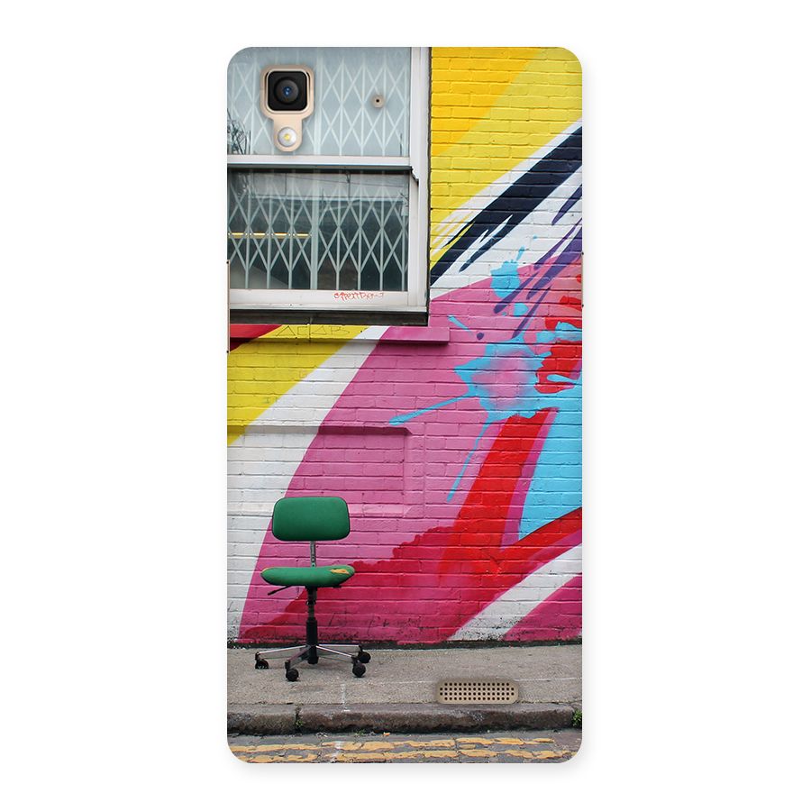 Creative Wall Art Back Case for Oppo R7