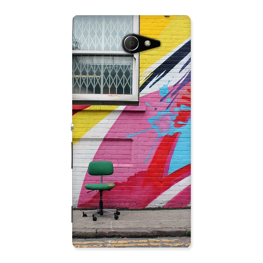 Creative Wall Art Back Case for Sony Xperia M2