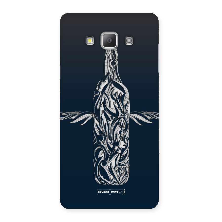 Creative Bottle Back Case for Galaxy A7