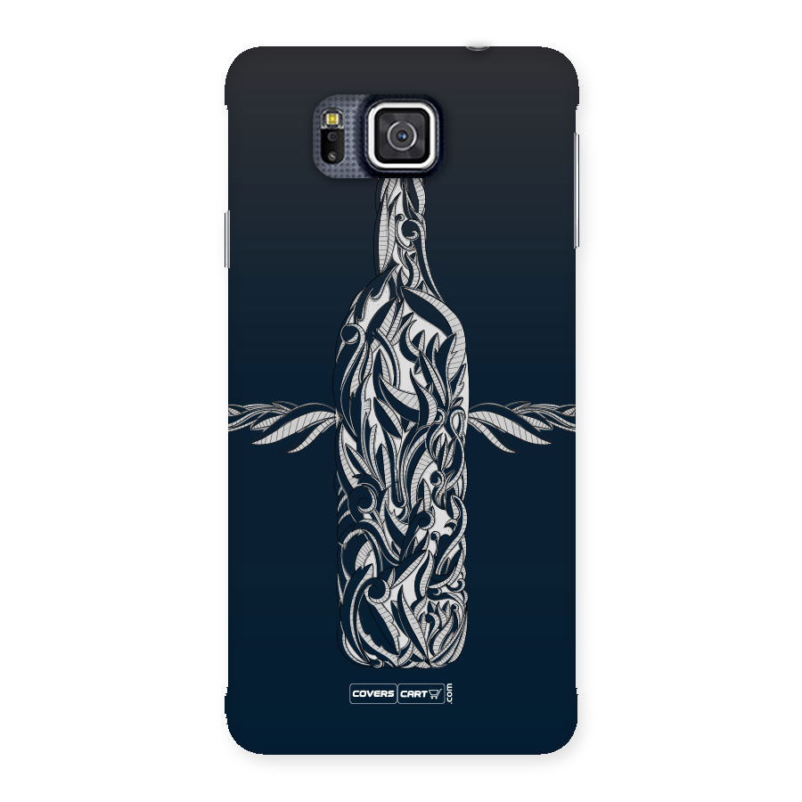 Creative Bottle Back Case for Galaxy Alpha