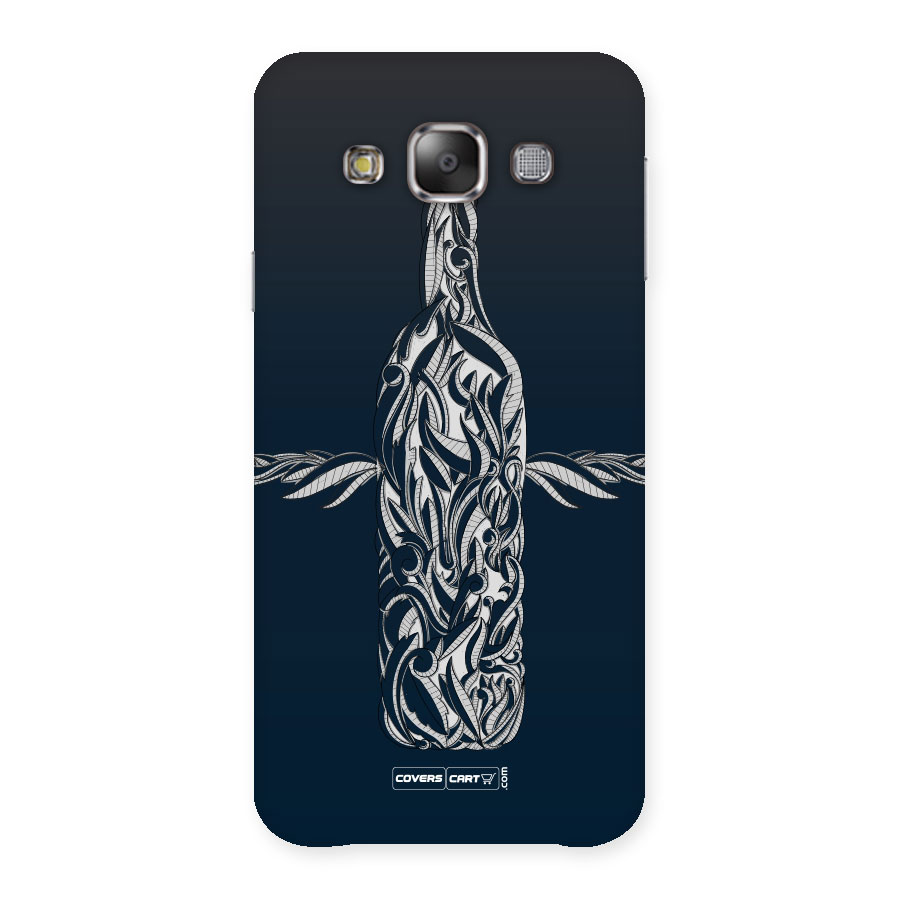 Creative Bottle Back Case for Galaxy E7