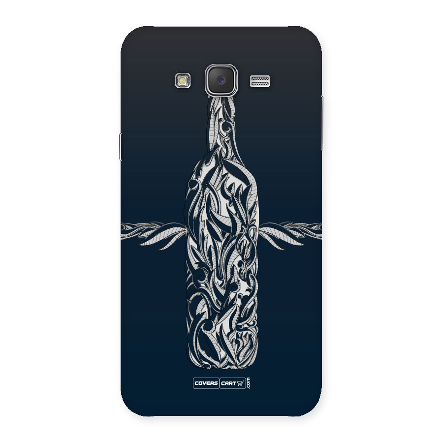 Creative Bottle Back Case for Galaxy J7