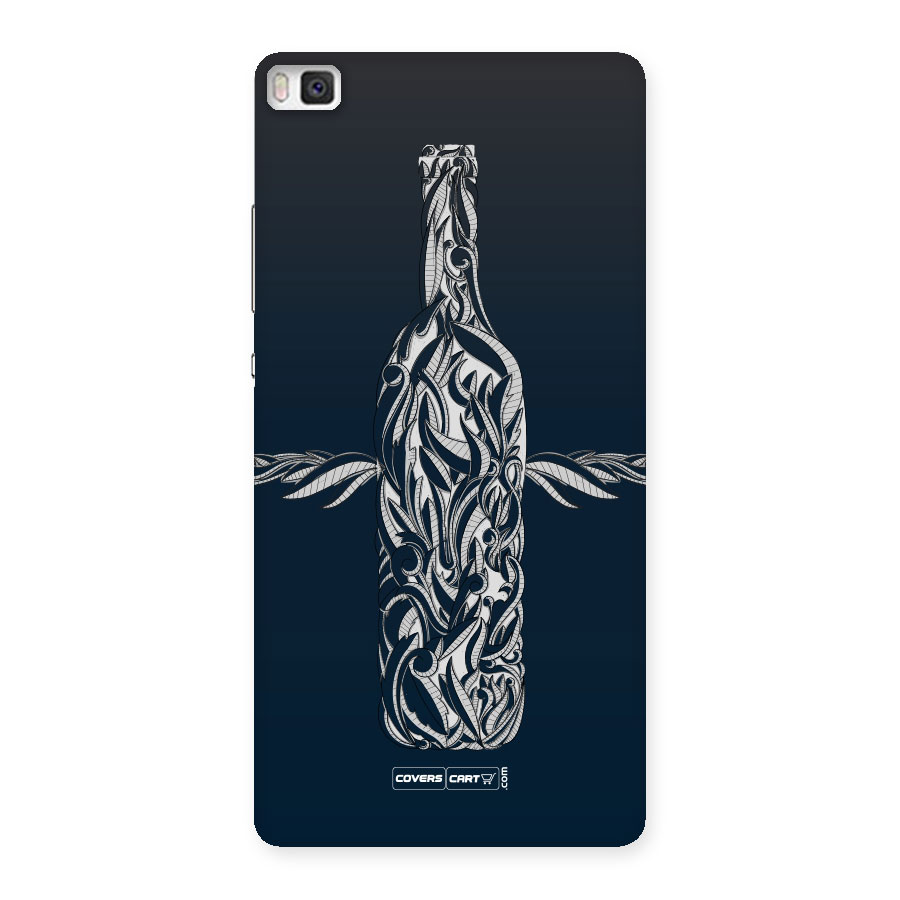 Creative Bottle Back Case for Huawei P8