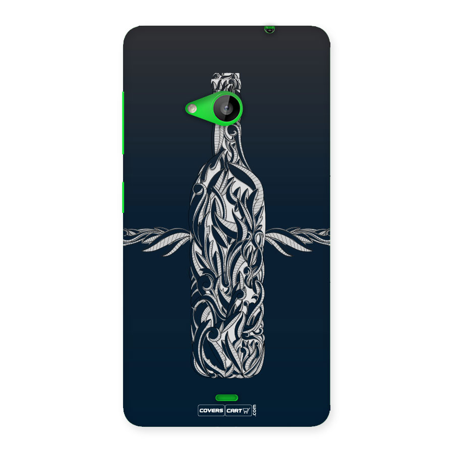 Creative Bottle Back Case for Lumia 535