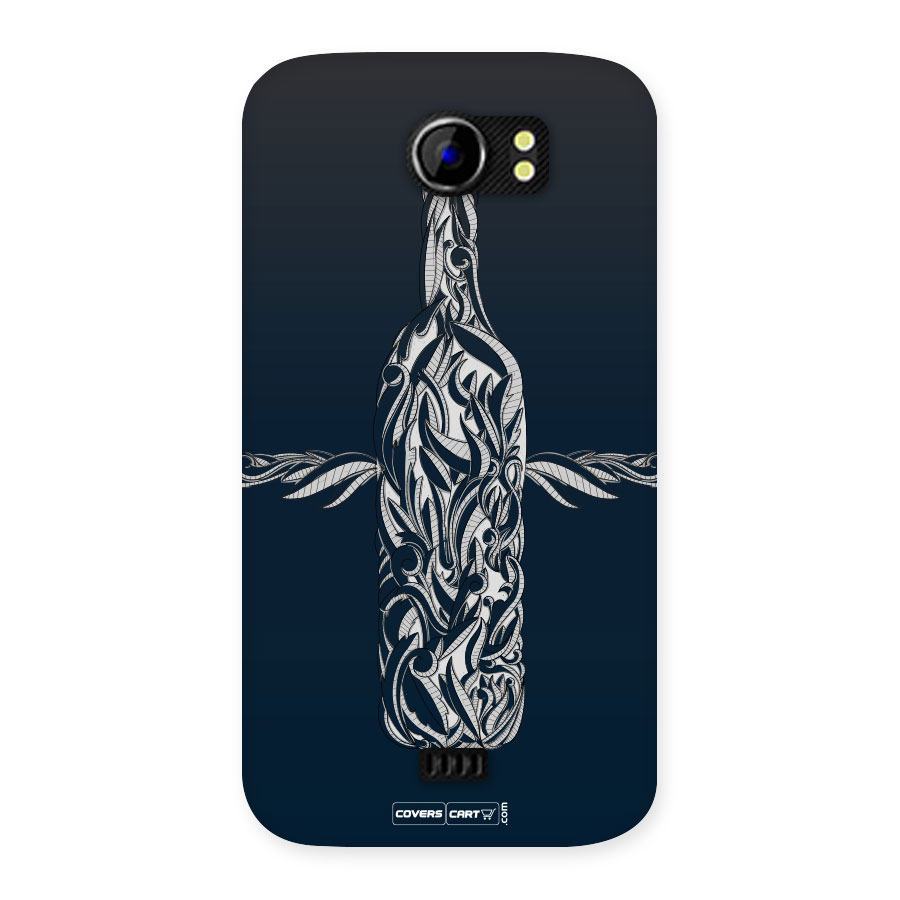 Creative Bottle Back Case for Micromax Canvas 2 A110