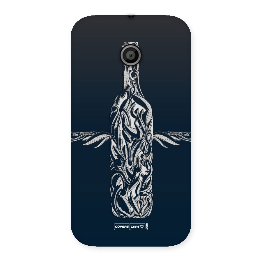 Creative Bottle Back Case for Moto E