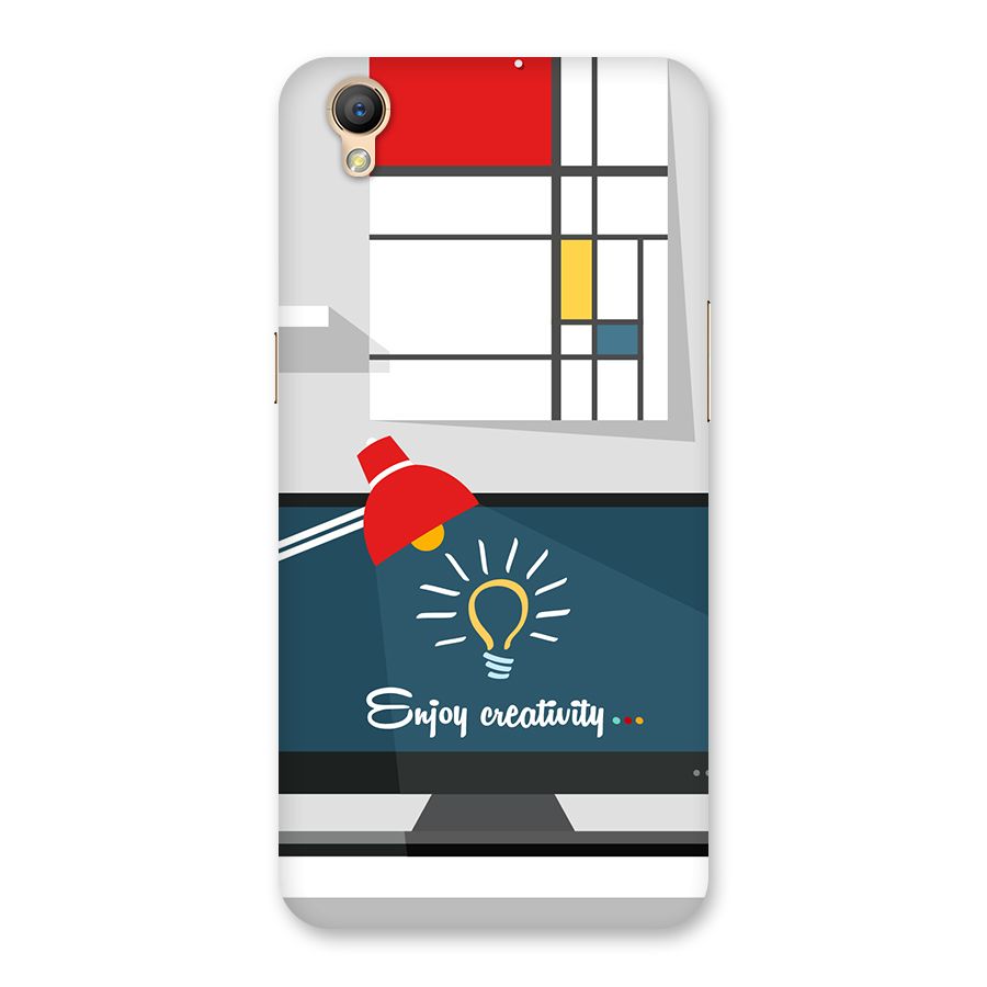 Creative Workspace Design Back Case for Oppo A37
