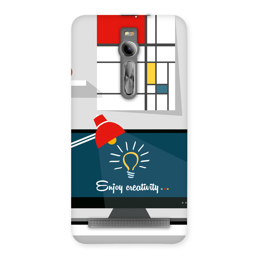 Creative Workspace Design Back Case for Asus Zenfone 2