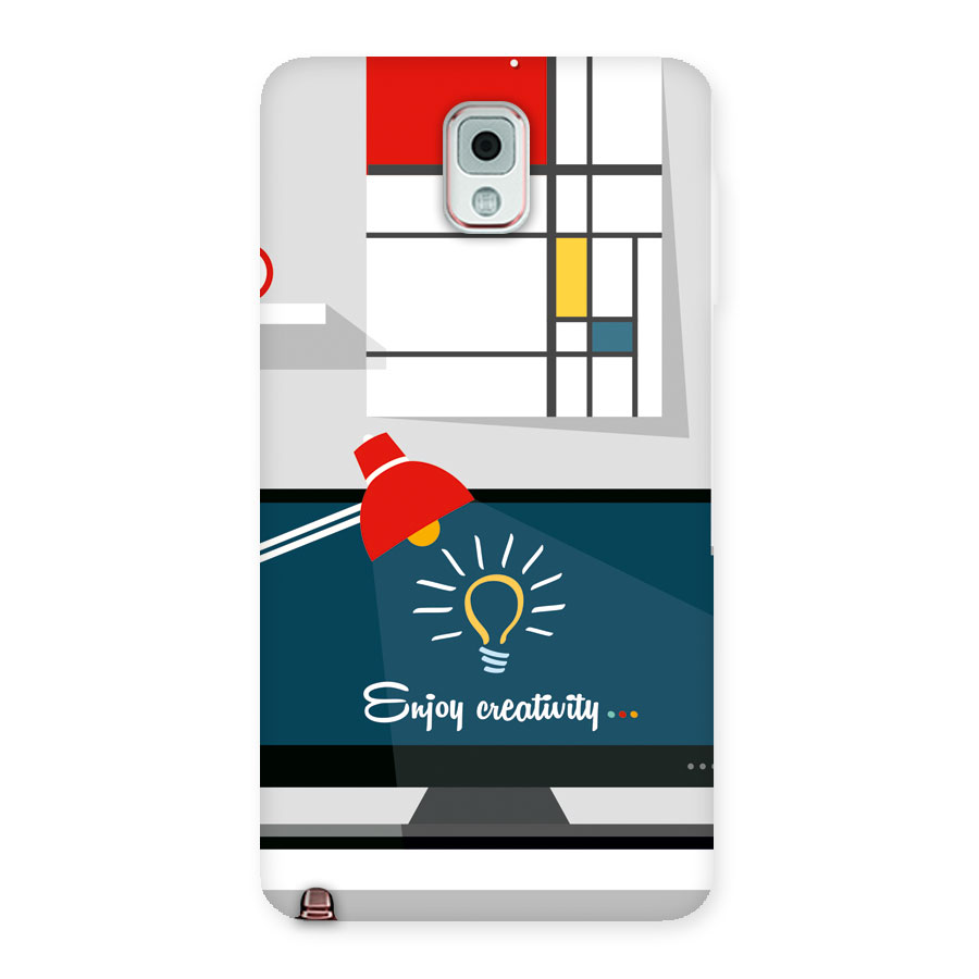 Creative Workspace Design Back Case for Galaxy Note 3