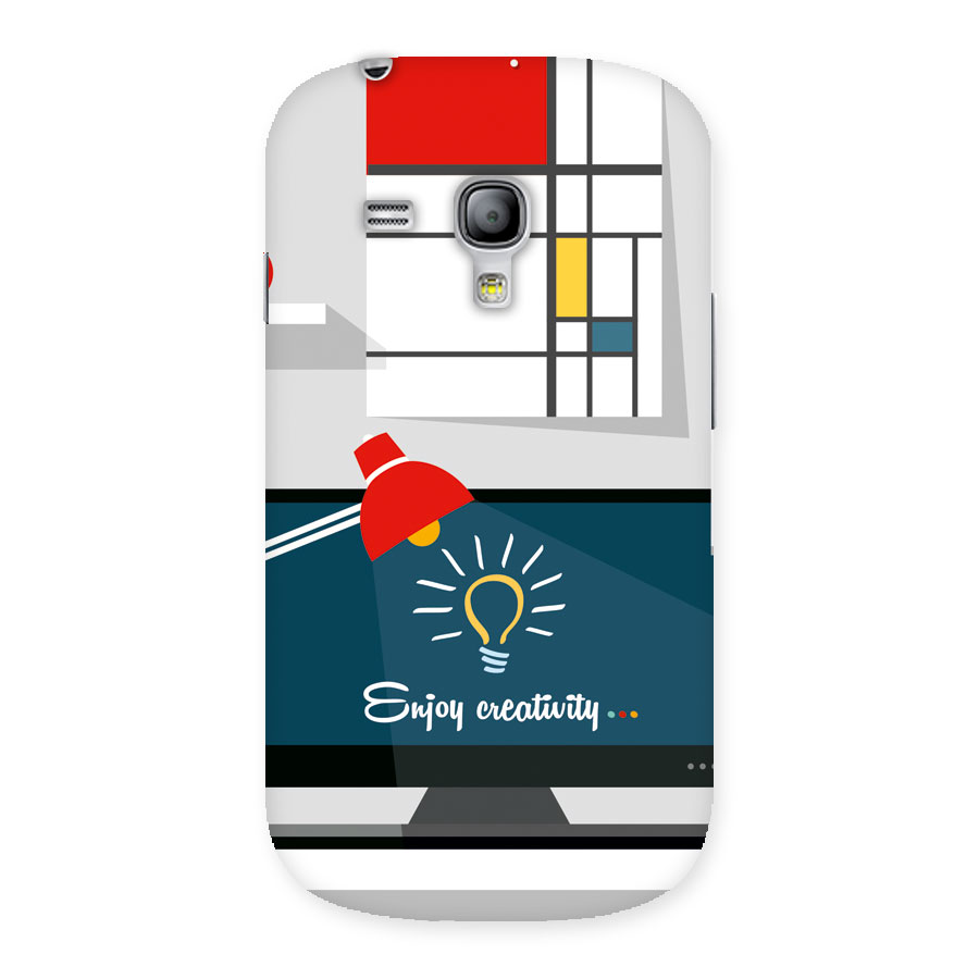 Creative Workspace Design Back Case for Galaxy S3 Mini