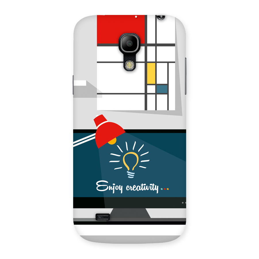Creative Workspace Design Back Case for Galaxy S4 Mini