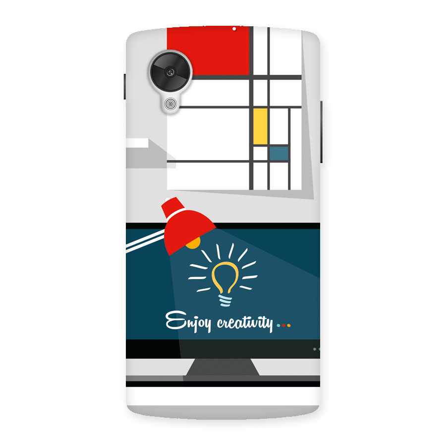 Creative Workspace Design Back Case for Google Nexus 5