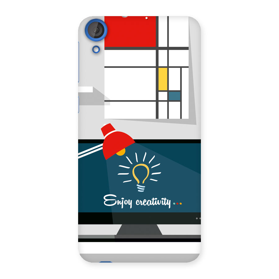 Creative Workspace Design Back Case for HTC Desire 820