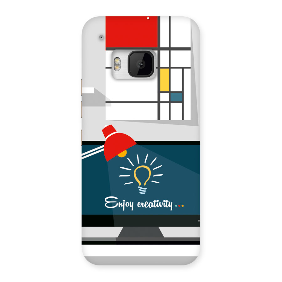 Creative Workspace Design Back Case for HTC One M9