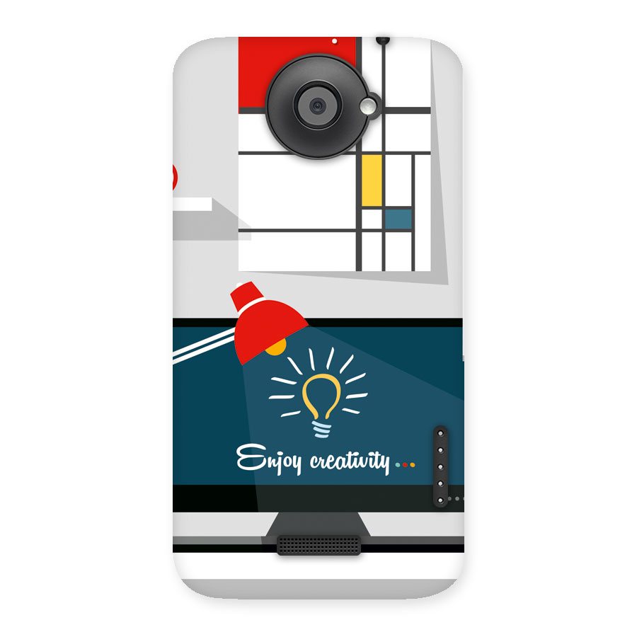 Creative Workspace Design Back Case for HTC One X
